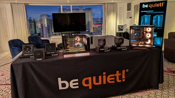 Be quiet! uk�zal na CES 2026 nov� chladi�e, zdroje aj prv� hern� my�i